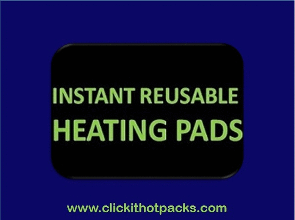 Heating Packs of Click It Hot Packs